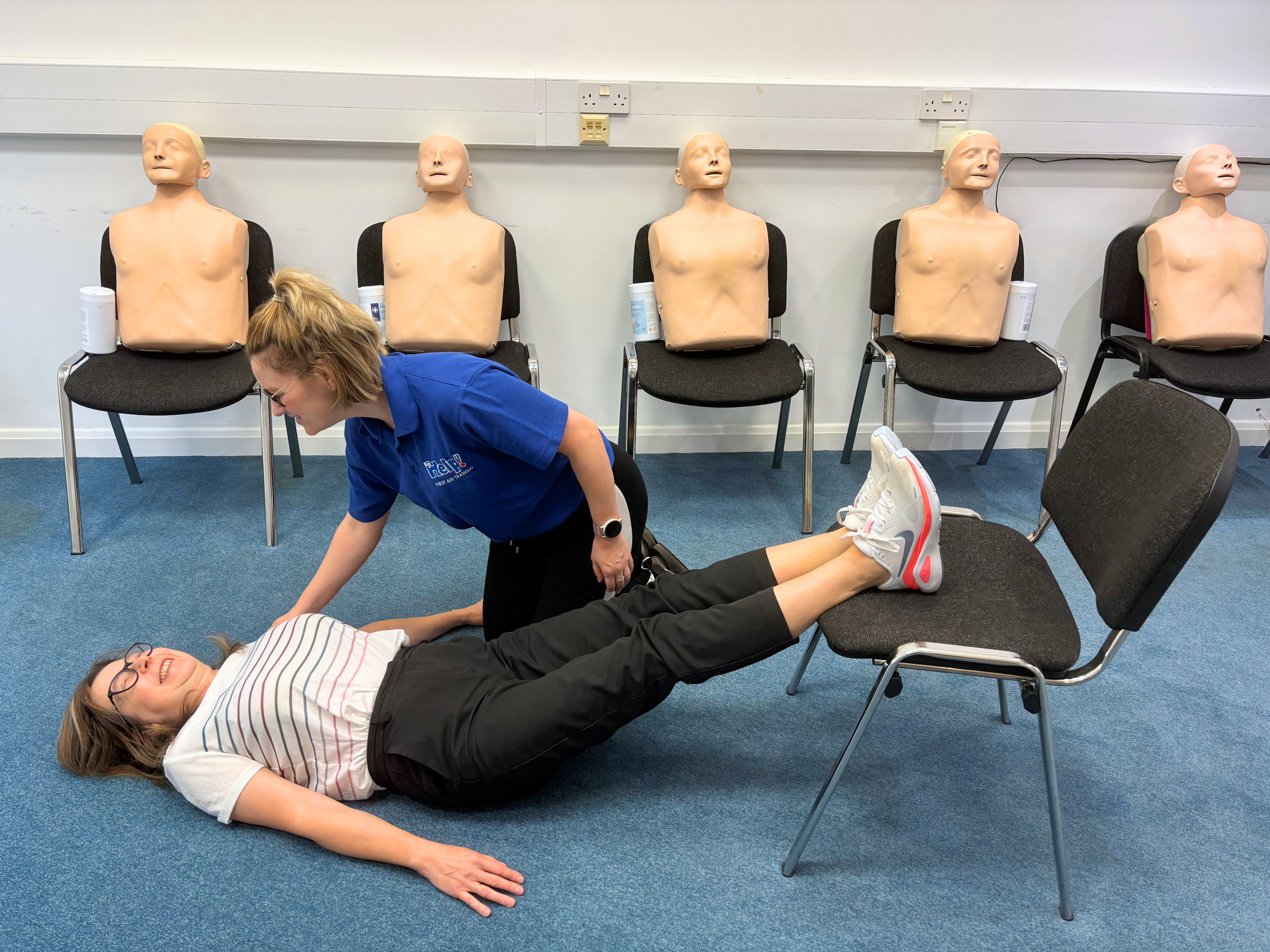 Help First Aid Training Fainting First Aid